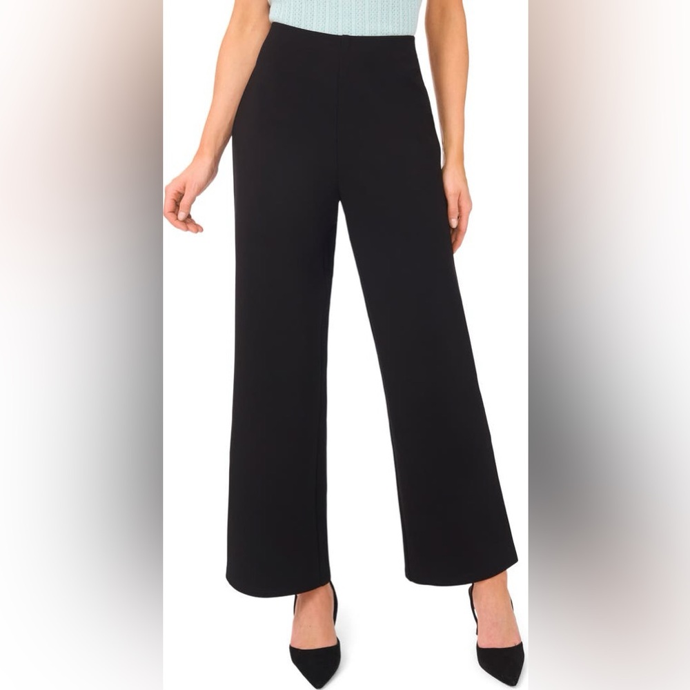 Ann Taylor Classic Black Wide-Leg Pants